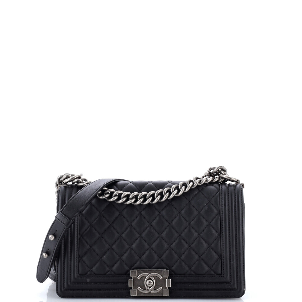Chanel Old Medium Boy Flap Bag
